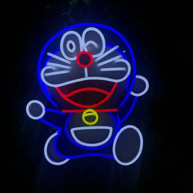 Neon Doraemon Sign