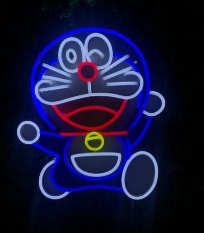 Neon Doraemon Sign